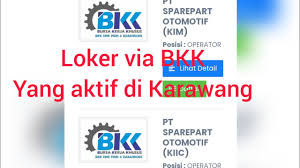 Maybe you would like to learn more about one of these? Loker Via Bkk Di Daerah Karawang Youtube