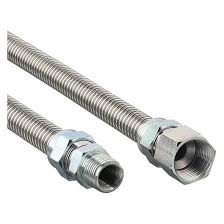 1/2 in Hose Inside Dia., 5 ft Hose Lg, Gas Connector - 3VU96 ...