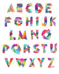 Colorxtype By Nora Demeczky Via Behance Typography Alphabet Lettering Alphabet Creative Lettering