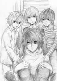 Death Note L Mello Near Matt Anime Citacoes De Anime Anime Engracado