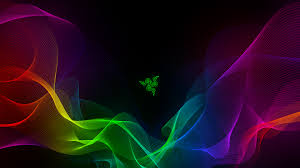 Find neon city wallpapers hd for desktop computer. Waves Wallpaper 4k Razer Colorful Spectrum Neon Abstract 1406