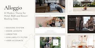 alloggio hotel booking theme hotel booking website hotel wellness design