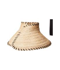 Hat Attack Natural Roll Up Travel Visor W Whipstitch Edge Buy Hats Visor Stuff To Buy