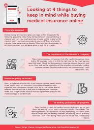 It is an attempt to make health care more affordable for everyone by reducing the number of people that can't pay their medical bills. Looking At 4 Things To Keep In Mind While Buying Medical Insurance Online Medical Insurance Health Insurance Quote Health Insurance Plans