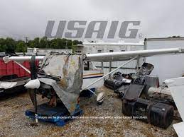 Limited and scarce, but available forget financing on salvage title cars a salvaged car can be rebuilt, but will always be hard to sell 1966 Cessna 172g Ab558 Usaig