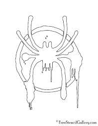 Spiderman Miles Morales Symbol Stencil Free Stencil Gallery Miles Morales Spiderman Miles Spiderman Spiderman Drawing