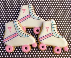 Roller Skate Cookies From Carriescookies Com Cookie Decorating Pretty Cookies Roller Skate Cake