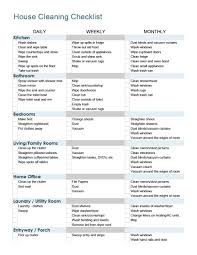 Download House Cleaning Checklist 10 House Cleaning Checklist Clean House Cleaning Checklist