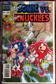 SONIC The HEDGEHOG SPECIAL 1996 #1 SUPER SONIC vs HYPER KNUCKLES Bagged NEW  | eBay