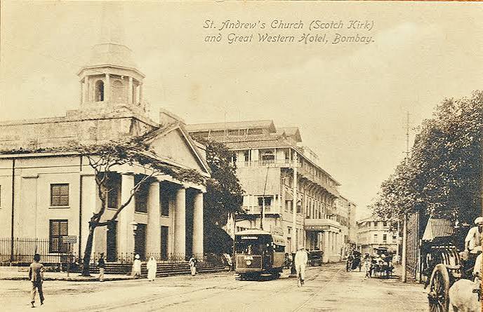 St Andrews, Ice House, Great Western Hotel Bombay - 2 PCs 1910 - Past-India