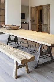 Herinrichting Woning In Landelijke Stijl Met Afbeeldingen Interieur Tafel Met Bankje Boerderij Woonkamers