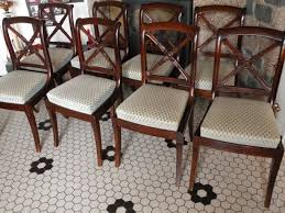 Businesses enjoy business pricing, bulk discounts, and concierge service! Suite De 8 Chaises En Acajou D Epoque Restauration Ref 1251 Artisans Du Patrimoine