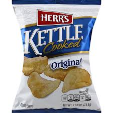 Is an international manufacturer of potato chips, tortilla chips, popcorn and nut butters based in salem, oregon, united states, with a european and middle east headquarters in norwich, united kingdom. Herr S Kettle Chips Chips Crisps Pretzels Foodtown
