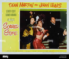 Scared Stiff (1953) - Movie Poster Stock Photo - Alamy