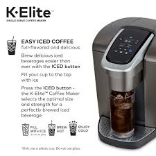 The first reason has to do with the sensors. Buy Keurig K Elite Single Serve K Cup Pod Coffee Maker Brushed Slate Online In Indonesia 225142139