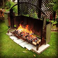 Spanferkel Grill Test Feuerstelle Garten Feuerstelle Grill Spanferkel