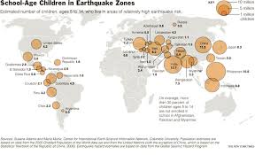 How is earthquake magnitude measured? The New York Times Science Image School Age Children In Earthquake Zones