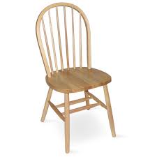 International Concepts Natural Wood Spindle Back Windsor Dining Chair C01 212 The Home Depot Windsor Dining Chairs Solid Wood Chairs Dining Chairs