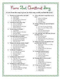 Country living editors select each product featured. Name That Christmas Song Christmassong Christmas Charades Christmas Song Trivia Christmas Trivia