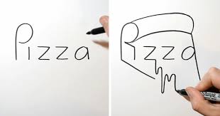 Artist Turns Words Into Drawings Word Drawings Word Art Drawings Name Drawings