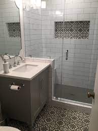 These bathroom remodeling remodeling works took place in los angeles and other parts of southern california. New Small Bathroom Remodel Complete Small Full Bathroom Small Bathroom Decor Bathroom Decor