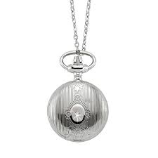 0 02 Karat Pirlantali Celik Saat Kolye 3000561062 Zen Pirlanta Kolyeler Yuzuk Elmas
