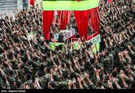 Image result for ‫تشییع امیرسرلشکر «شهید حسین ادیبان‬‎