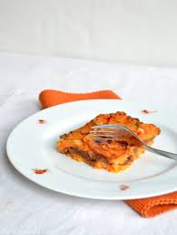 Gratin Epice De Patates Douces Au Beurre De Cacahuetes Del S Cooking Twist Recette Gratin Patate Douce Gratin De Patate Patates Douces Farcies