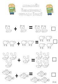 Okul Oncesi Matematik Toplama Islemi Matematik Anaokulu Matematigi Okul Oncesi Calisma Cizelgeleri