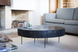 It is a unique piece of furniture that nobody so, are you ready to make your own tree stump coffee table? Natural Luka Tree Trunk Coffee Table Black Unique Pib