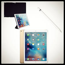 Apple Ipad Pro 12 9 Gold 128gb Wi Fi W Apple Pencil Case Nr Apple Pencil Case Apple Ipad Pro Ipad Pro 12 9