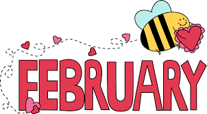 February Birthday February Valentine Love Bee Clip Art Image The Word February In Pink February Wallpaper Funny Quotes Wallpaper February Valentines