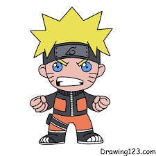 Naruto Drawing Tutorial - How To Draw Naruto Step By Step