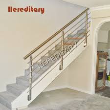 Fascia mount posts are designed to maximize your deck space, while maintaining a clean look. Stainless Steel Terrace Rod Railing Side Mounted Cable Railing China Balcony Railing Stainless Steel Railing Made In China Com