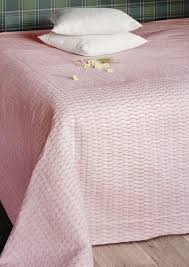 Blumen, alicemall tagesdecke baumwolle bettüberwurf 150x200cm sofa couch überwurf decke sommerdecke gesteppt steppdecke. Tagesdecke Fly In Rosa Skandinavisch