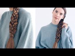 Half braid tutorial + video hairstyle tutorial included. Braided Braid Hairstyle Tutorial Youtube Braided Hairstyles Hair Styles Flat Iron Hair Styles