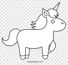 There are tons of great resources for free printable color pages online. Easy Unicorn Coloring Pages Simple Unicorn Outline Coloring Stencil Mammal Animal Goat Transparent Png Pngset Com