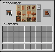 6 blocks for 6 stairs. Stonecutter Woodcutter Minecraft Data Pack