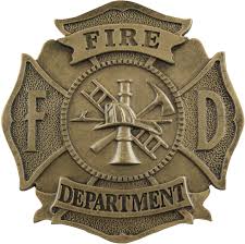 The maltese cross is similar to a star shape. Casting Fire Department Maltese Cross