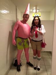 His buddy went as mermaid man, and i wish i had a photo of them together. Diy Spongebob And Patrick Couples Costumes Halloween 2014 Spongebob Costume Diy Cool Halloween Costumes Couple Halloween Costumes