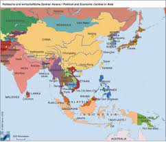 Der asiatische kontinent unterteilt sich in sechs regionen: Asien Karten Asien Net
