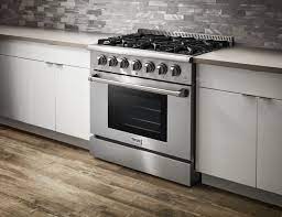 By itself, this kit can be placed in zero clearance fireplaces and custom mantel applications. Thorkitchen Propane Converted 36 5 2 Cu Ft Freestanding Gas Range Wayfair