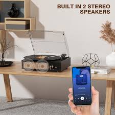 Vintage Vinyl Record Player