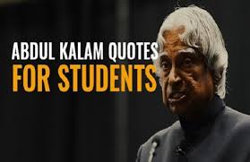 He was born and raised in rameswaram, tamil nadu and studied physics and aerospace engineering.he spent the next four decades as a scientist and science administrator, mainly at the defence. Apj Abdul Kalam All Quotes 1 3 Free Download