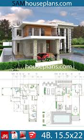 Australian free 4 bedroom house plans a variety and styles that you can download, and include 4 bedroom plans, new 4 bedroom designs, 4 bedroom home designs, to help start building your new home today. House Plans 15 5x22 With 4 Bedrooms House Plans Free Downloads My House Plans House Plans Modern House Plans