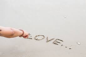 Image result for love letters in the sand images