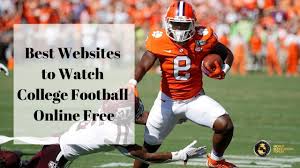 The process is pretty straightforward, you just have to look for a sport on the justify corner choose the game you want to. Best Websites To Watch College Football Online Free 2020 Youtube