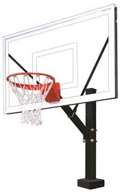 First Team Hydrosport Select Fixed Height Pool Side Basketball Hoop 60 Inch Acrylic One Team Basketball Hoop Basketball Backboard