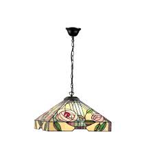 Large pendant lights, groups of hanging ceiling lights, and two or three light pendants operate similarly to traditional chandeliers, becoming with endless styles, mountings, and other customization options, any room can receive its ideal look. 3 Light Large Ceiling Pendant Dark Bronze Tiffany Style Glass Netlighting Co Uk