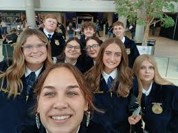 Some Blanchard FFA officers and members are off attending the Oklahoma FFA  Alumni Leadership Camp we're so excited to learn new skills, gain great  leadership qualities, make new friends and many more